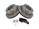 Ceramic 8-Lug Brake Rotor and Pad Kit; Rear (11-19 Silverado 2500 HD)