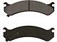 Ceramic Brake Pads with Brake Fluid and Cleaner; Front and Rear (07-10 Silverado 2500 HD)