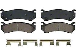 Ceramic Brake Pads; Rear Pair (07-10 Silverado 2500 HD)