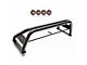 Classic Roll Bar with 5.30-Inch Red Round Flood LED Lights; Black (07-24 Silverado 2500 HD)