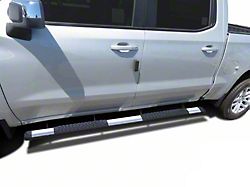 Cutlass Running Boards; Polished Aluminum (20-24 Silverado 2500 HD Crew Cab)