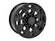 CV64A Black 8-Lug Wheel; 20x8.5; 12mm Offset (07-10 Silverado 2500 HD)