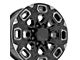 CV64B Black Machined 8-Lug Wheel; 20x8.5; 47mm Offset (20-24 Silverado 2500 HD)