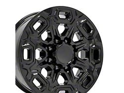 CV64B Black 8-Lug Wheel; 20x8.5; 47mm Offset (20-25 Silverado 2500 HD)