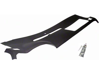 Dash Board Cover; Black (07-14 Silverado 2500 HD LT)