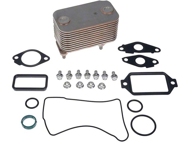 Diesel Engine Oil Cooler (07-16 6.6L Duramax Silverado 2500 HD)