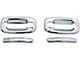 Door Handle Covers; Chrome (07-14 Silverado 2500 HD Regular Cab)