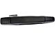 Exterior Door Handle; Front Right; Textured Black; Plastic; Without Chrome Lever and Keyhole (07-14 Silverado 2500 HD)