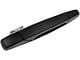 Exterior Door Handle; Front Right; Textured Black; Plastic; Without Chrome Lever and Keyhole (07-14 Silverado 2500 HD)