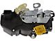 Door Lock Actuator Motor; Integrated; Front Passenger Side; With Power Locks (10-14 Silverado 2500 HD)