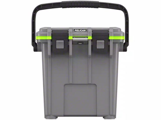 Elite Cooler; 20-Quart; Dark Gray/Green