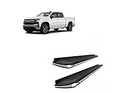 Exceed Running Boards; Black (20-24 Silverado 2500 HD Crew Cab)