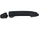 Exterior Door Handle; Front Right; Smooth Black; Plastic; Without Passive Entry (15-19 Silverado 2500 HD)