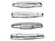 Exterior Door Handles; Chrome (07-14 Silverado 2500 HD Crew Cab)