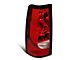 Factory Style Tail Light; Chrome Housing; Red Lens; Driver Side (03-06 Silverado 2500 HD)