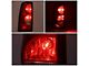 Factory Style Tail Light; Chrome Housing; Red Lens; Driver Side (03-06 Silverado 2500 HD)