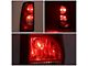 Factory Style Tail Lights; Chrome Housing; Red Lens (03-06 Silverado 2500 HD)