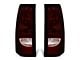 Factory Style Tail Lights; Chrome Housing; Smoked Lens (03-06 Silverado 2500 HD)