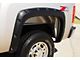 Elite Series Rivet Style Fender Flares; Rear; Smooth Black (07-14 Silverado 2500 HD SRW)