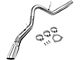 Filter-Back Single Exhaust System with Polished Tip; Side Exit (07-10 6.6L Duramax Silverado 2500 HD)