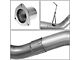 Filter-Back Single Exhaust System with Polished Tip; Side Exit (07-10 6.6L Duramax Silverado 2500 HD)