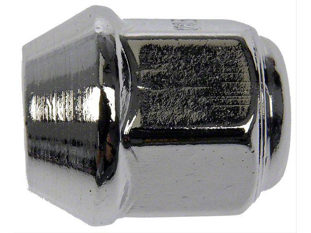 Flanged Flat Face Wheel Lug Nut; M14x1.50 (07-24 Silverado 2500 HD)