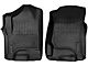 All-Weather Heavy Duty Rubber Front Floor Mats; Black (07-13 Silverado 2500 HD)