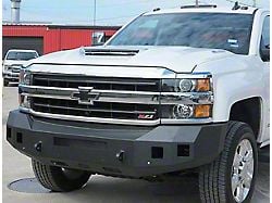 Fortis Front Bumper; Textured Black (15-19 Silverado 2500 HD)