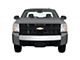 Front Bumper Center Section Cover without Bumper Air Intake Opening; Olympic White (07-10 Silverado 2500 HD w/ Steel Bumper)