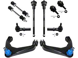 Front Upper Control Arms with Ball Joints, Tie Rods and Sway Bar Links (07-10 Silverado 2500 HD)