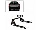 Gladiator Roll Bar with 5.30-Inch Black Round Flood LED Lights; Black (07-24 Silverado 2500 HD)