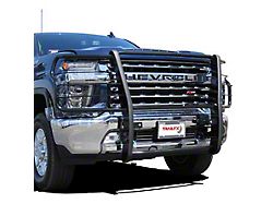 Grille Guard; Gloss Black (20-23 Silverado 2500 HD)