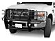 Grille Guard; Pre-Drilled for Front Parking Sensors; Black (15-19 Silverado 2500 HD)