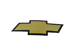 Grille Mounted Emblem; Gold and Black (11-14 Silverado 2500 HD)