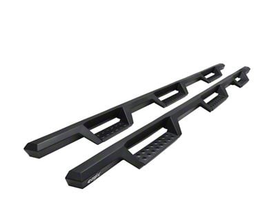 Westin HDX Drop Wheel-to-Wheel Nerf Side Step Bars; Textured Black (20-24 Silverado 2500 HD Crew Cab w/ 8-Foot Long Box)