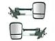 Heated Manual Towing Mirrors; Chrome (07-14 Silverado 2500 HD)