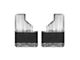 Putco Hex Mud Skins; Brushed; Rear (20-24 Silverado 2500 HD DRW)