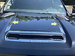 Hood Accent Trim; Stainless Steel (20-24 Silverado 2500 HD)