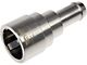 HVAC Heater Hose Connector; Inlet and Outlet; 3/4-Inch Tube x 5/8-Inch Hose (07-14 Silverado 2500 HD)