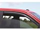 In-Channel Ventvisor Window Deflectors; Front; Smoke (20-24 Silverado 2500 HD Regular Cab)