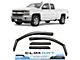 in-Channel Window Deflectors (15-19 Silverado 2500 HD Double Cab)