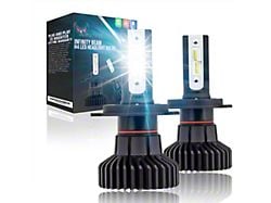 Infinity Beam LED Headlight Bulbs; H4