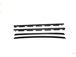 Inner and Outer Door Belt Weatherstrip; Driver and Passenger Side (01-02 Silverado 2500 HD)