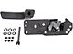 Interior Door Handle; Front Left; Black; Metal; Plastic; Repair Kit (07-14 Silverado 2500 HD Crew Cab)