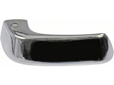 Interior Door Handle; Front and Rear Left; All Chrome (07-14 Silverado 2500 HD Crew Cab)