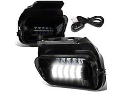 LED Projector Fog Lights; Smoked (03-06 Silverado 2500 HD)