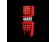 LED Tail Lights; Black Housing; Clear Lens (07-14 Silverado 2500 HD)
