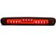 LED Third Brake Light with Sequential Brake Lights; Red Housing; Smoked Lens (07-14 Silverado 2500 HD)