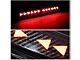 Sequential Triangle LED Third Brake Light; Black (07-14 Silverado 2500 HD)