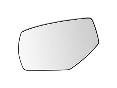 Manual Spotter Glass Mirror Glass; Driver Side (15-18 Silverado 2500 HD)